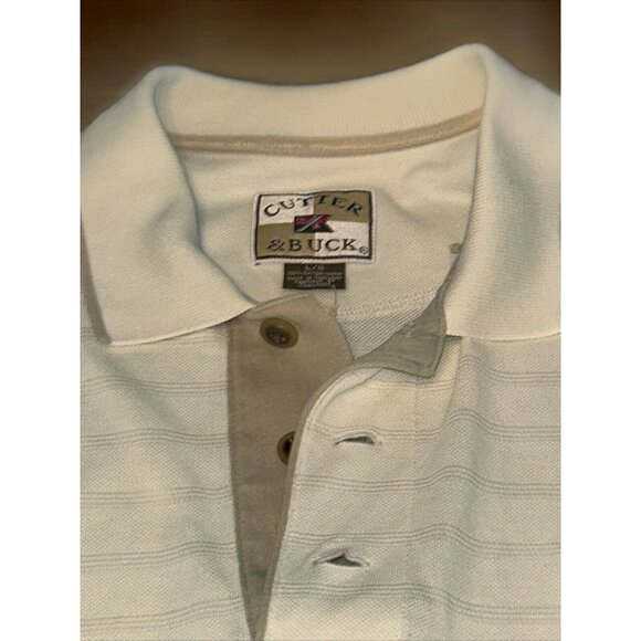 Cutter & Buck Polo Golf Shirt Men’s Large Short Sleeve - Picture 5 of 8